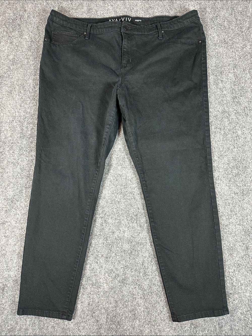 Ava & Viv Black Jegging Women’s Plus Size 20W